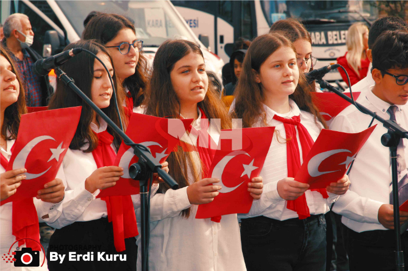 29 Ekim Cumhuriyet Bayramı’nın 98. Yılı Malkara’da Coşkuyla Kutlandı!