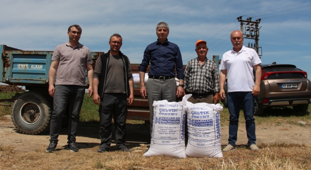 Edirneli üreticiye 5 bin 200 kilo sertifikalı çeltik tohumu dağıtıldı