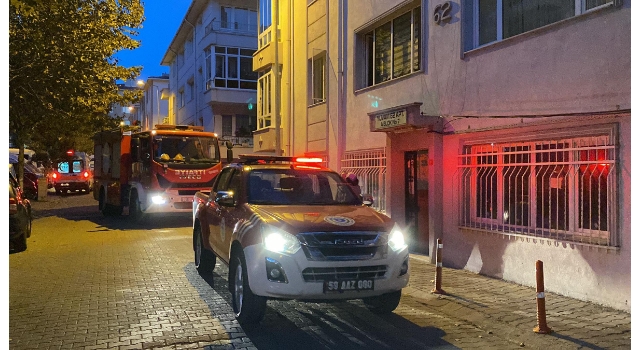 Tekirdağ’da yangın; anne ile kızı yaralandı