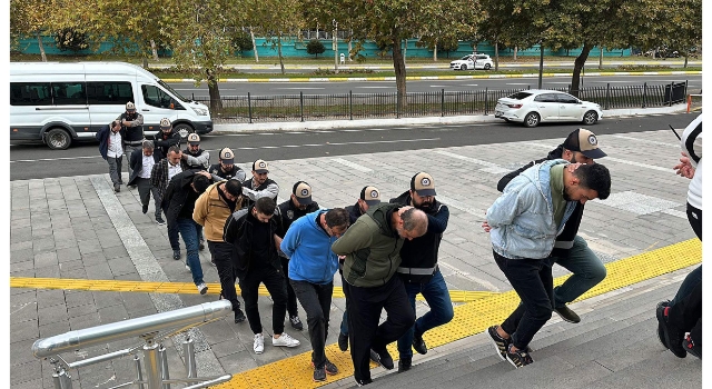 Bulutlar Çetesi'ne operasyonda, 15 şüpheli daha adliyede