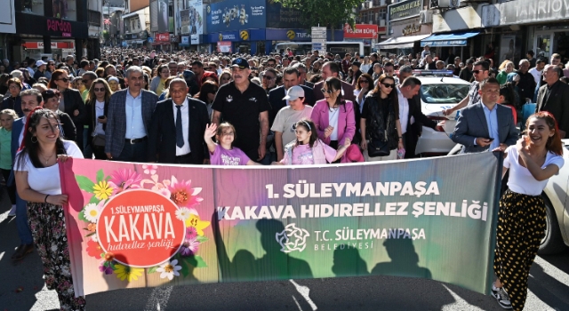Süleymanpaşalılar 1. Kakava Hıdırellez Şenliğinde doyasıya eğlendi