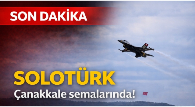 SOLOTÜRK Çanakkale semalarında