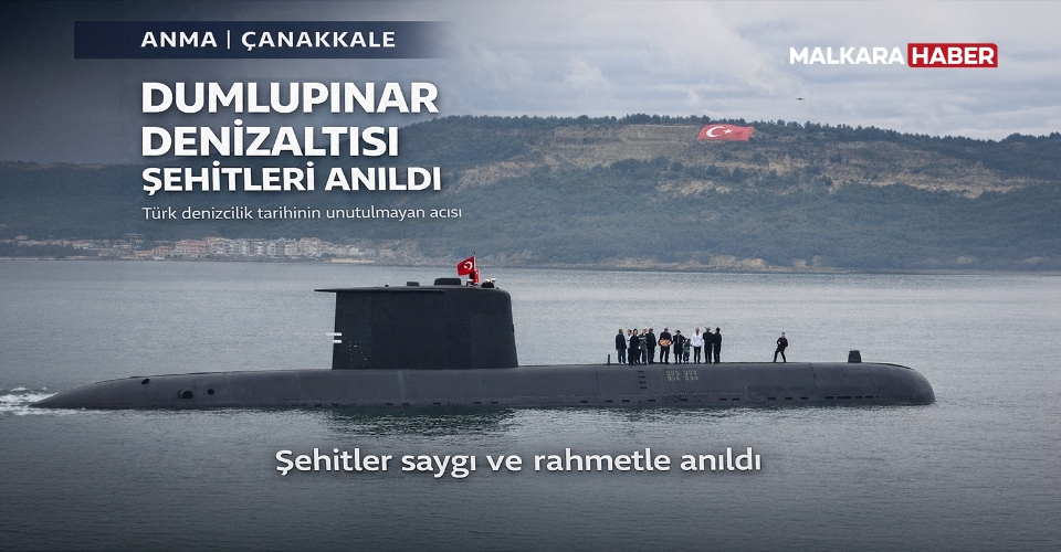 Dumlupınar Denizaltısı şehitleri anıldı