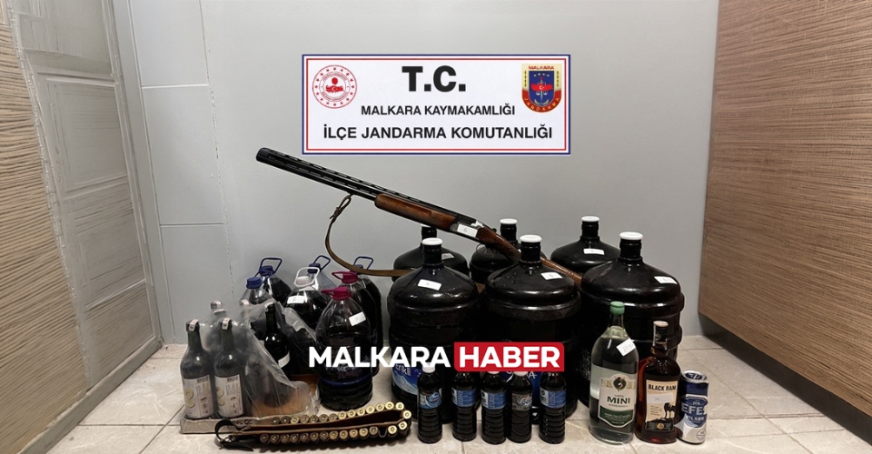 Malkara'da Kaçak İçki ve Silah Operasyonu: Çok Sayıda Malzeme Ele Geçirildi
