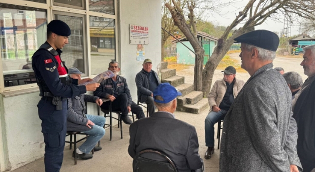 Uzunköprü'de vatandaşlar dolandırıcılığa karşı bilgilendirdi