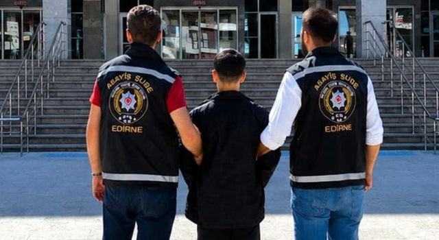 Edirne'de 43 yıl hapisle aranan hükümlü yakalandı