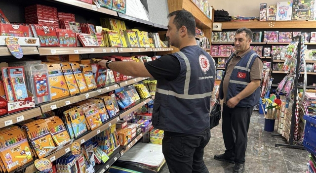 Tekirdağ'da kırtasiye denetimi