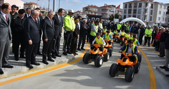 Trakya Bölgesi’nin İlk Trafik Eğitim Parkı Açıldı