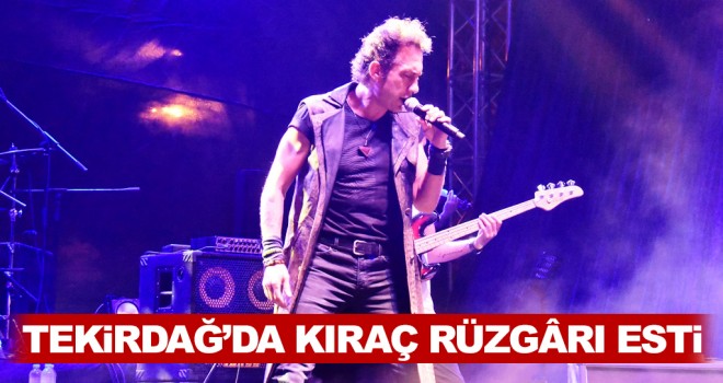 TEKİRDAĞ’DA KIRAÇ RÜZGÂRI ESTİ