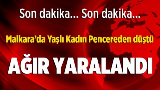 Pencereden Düşen Yaşlı Kadın Ağır Yaralandı