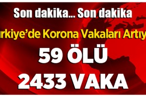 Sağlık Bakanı son korona virüsü sayılarını açıkladı!