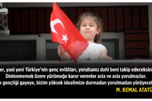 Edirneliler 19.19'da hep bir ağızdan İstiklal Marşı okudu