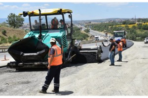 Şehir Hastanesinde Yol Yapım Çalışmalarında Sona Yaklaşıldı