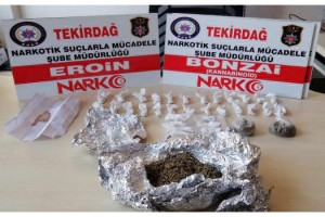 Çiftlikteki samanlıkta uyuşturucu ele geçirildi