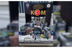 Tekirdağ’da, cinsel içerikli kaçak ürünler ele geçirildi