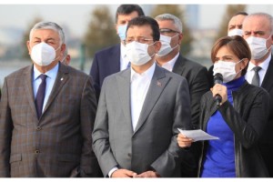 CHP'lilerden tehdit protestosu