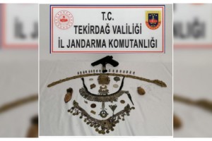 Tekirdağ'da tarihi eser kaçakçılığı operasyonu