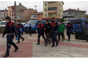 Kablo hırsızı 6 şüpheli yakalandı