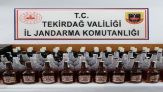 Malkara’da Bir Arabada 103 Şişe Kaçak Viski Yakalandı