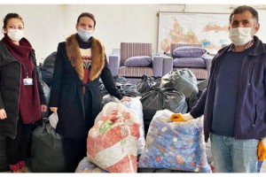 Süleymanpaşa'da 1.5 ton plastik kapak toplandı