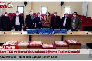 Malkara TSO ve Borsa’dan Uzaktan Eğitime Tablet Desteği