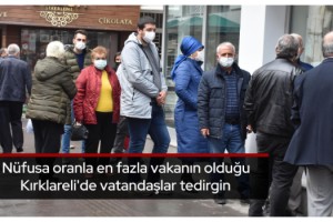 Nüfusa oranla en fazla vakanın olduğu Kırklareli'de vatandaşlar tedirgin