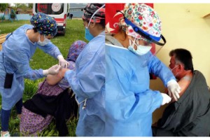 Kırklareli'nin köylerinde aşılama çalışmaları sürüyor