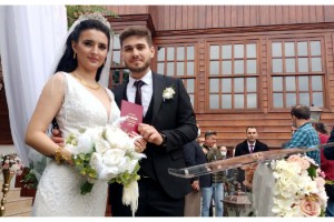 Balkan ve Rumeli düğünlerinin anlatıldığı müzede ilk nikah kıyıldı