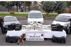 Bulgaristan'dan uyuşturucu sevkiyatına 5 gözaltı