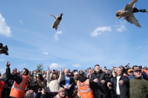Trakyalı avcılar, yetiştirdikleri ördekleri doğaya bıraktı