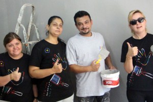 Badana ustası eşine yardım için kolları sıvayıp kendi ekibini kurdu