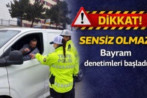 Edirne'de bayram öncesi 'Sensiz Olmaz' denetimi