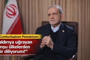 İran Cumhurbaşkanı Pezeşkiyan: Saldırıya uğrayan komşu ülkelerden özür diliyorum