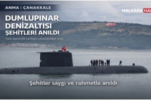 Dumlupınar Denizaltısı şehitleri anıldı