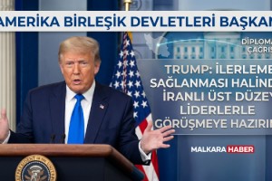 Trump: İlerleme sağlanması halinde İranlı üst düzey liderlerle görüşmeye hazırım