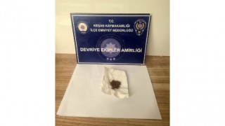 Edirne’de uyuşturucuyla yakalanan şüpheliye gözaltı