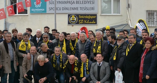 Süleymanpaşa Belediyesinden Tekirdağspor’a büyük destek