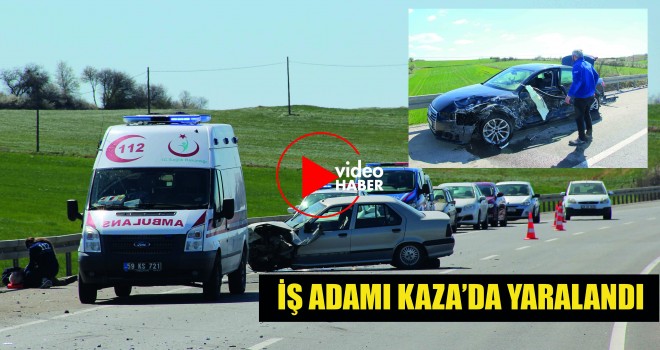 Malkara’da Trafik Kazası; 2 Yaralı