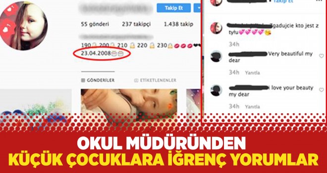 Okul Müdüründen İğrenç Olay...