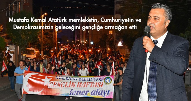 Malkara’da Fener Alayı Düzenlendi