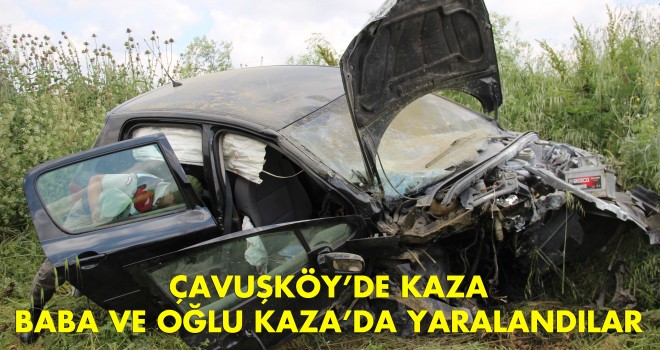 Malkara’da Trafik Kazası; 2 Yaralı