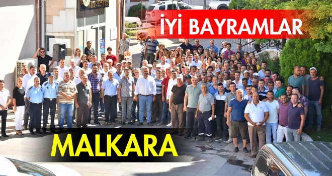 Personeli ile Bayramlaştı
