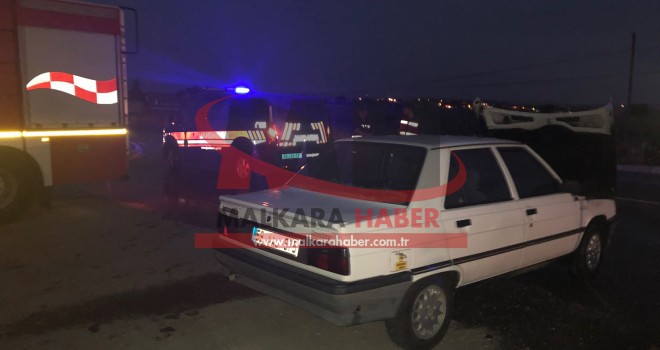 Seyir Halindeki Araç Yandı