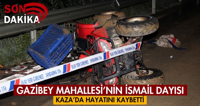 MALKARA’DA TRAFİK KAZASI; 1 ÖLÜ