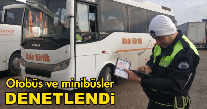 Yolcu Otobüsleri Denetlendi
