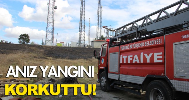 ANIZ YANGINI KORKUTTU!