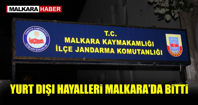 Kaçak Göçmenlerin Yurt Dışı Hayali Malkara’da Bitti