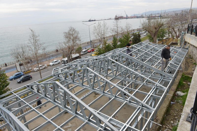 Tekirdağ Atatürk Tuna Boyu Seyir Parkı'nda sona gelindi