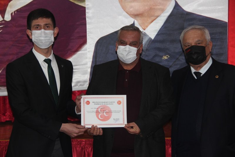 MHP Malkara İlçe Başkanlığı “Mahalle Temsilcileri Beraat Ve Rozet Töreni” Yaptı 