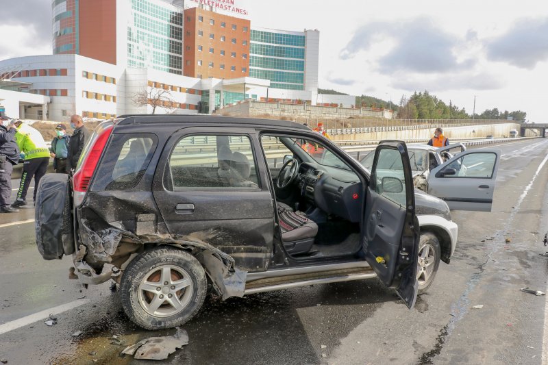 Keşan'da zincirleme kaza: 1 ölü